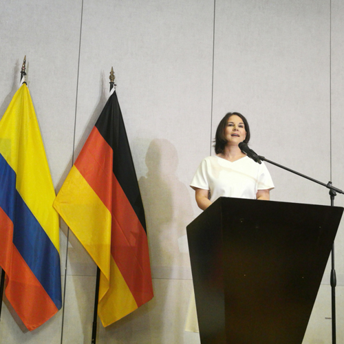 Vicepresidenta recibió ministra de Alemania
