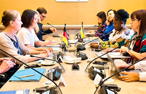 Vicepresidenta recibió a la ministra de Alemania