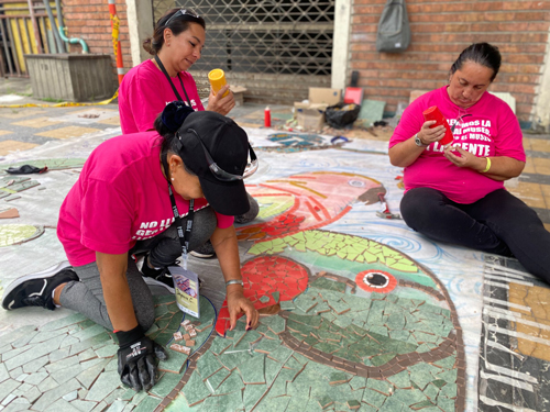 'Encuentro Internacional de Mosaiquistas con Enfoque de Género' 'Encuentro Internacional de Mosaiquistas con Enfoque de Género'