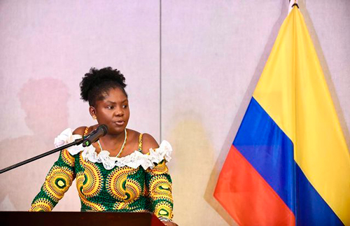 La vicepresidenta Francia Márquez
