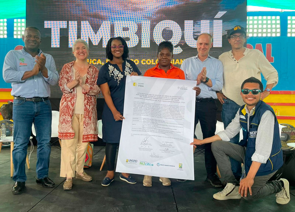 Acueducto con agua de calidad será una realidad en Timbiquí Acueducto con agua de calidad será una realidad en Timbiquí