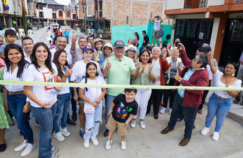 Alcaldía de Popayán entregó nueva vía en Pinar de La Vega