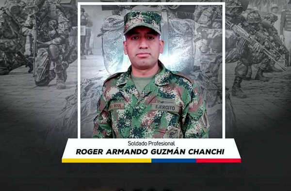 Asesinaron a otro soldado en Guachené