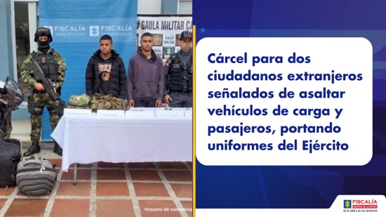 Cárcel para extranjeros por atracar a pasajeros y conductores Cárcel para extranjeros por atracar a pasajeros y conductores