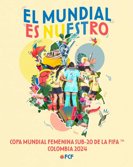 Colombia será sede de la Copa Mundial Femenina Sub 20 de la FIFA Colombia será sede de la Copa Mundial Femenina Sub 20 de la FIFA