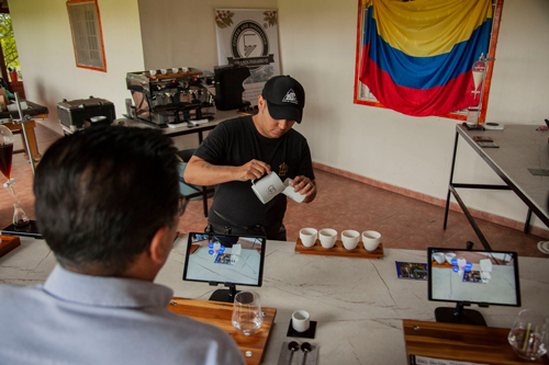 Edwin Tascón; embajador del café caucano Edwin Tascón; embajador del café caucano