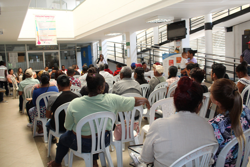 Inauguración de punto de atención a víctimas en Suárez Inauguración de punto de atención a víctimas en Suárez