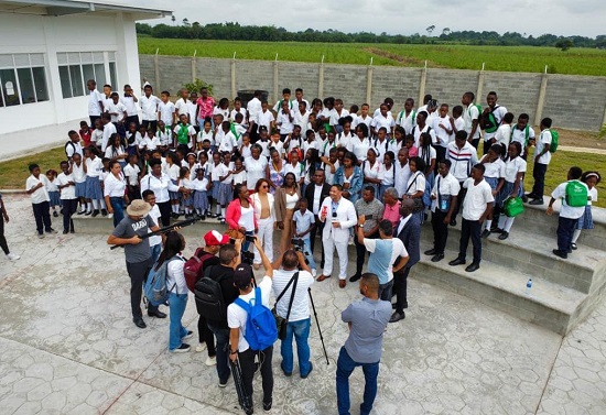 Inauguran nueva infraestructura educativa en la zona rural de Villa Rica Inauguran nueva infraestructura educativa en la zona rural de Villa Rica