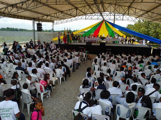 Inauguran nueva infraestructura educativa en la zona rural de Villa Rica Inauguran nueva infraestructura educativa en la zona rural de Villa Rica