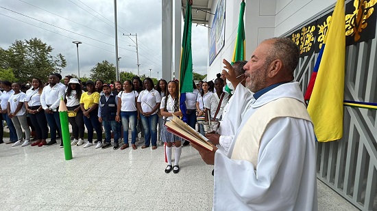 Inauguran nueva infraestructura educativa en la zona rural de Villa Rica Inauguran nueva infraestructura educativa en la zona rural de Villa Rica