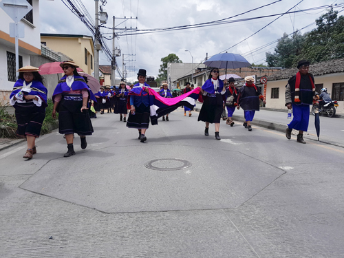 Popayán marchó en apoyo al gobierno Petro