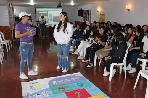  estudiantes Popayán aprenden sobre violencias basadas en género.