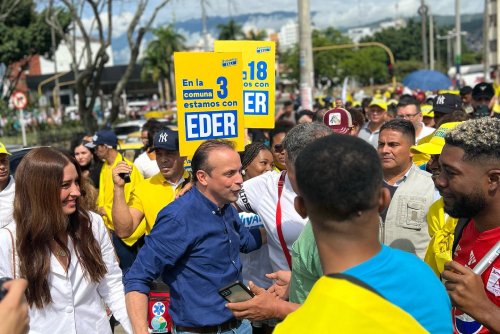 Alejandro Eder oficializa su candidatura a la Alcaldía de Cali Alejandro Eder oficializa su candidatura a la Alcaldía de Cali