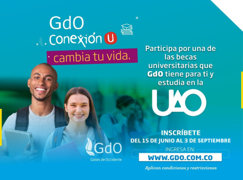 Gases de Occidente ofrece becas completas Gases de Occidente ofrece becas completas