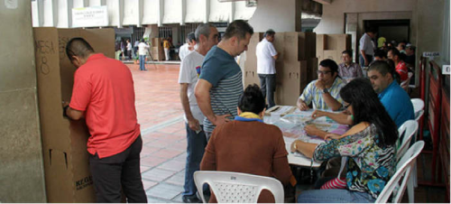 Plazo de inscripción de candidatos electorales