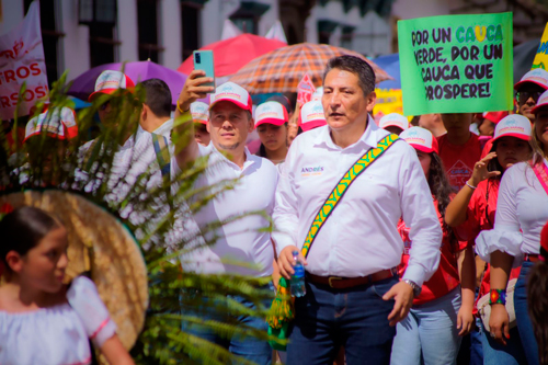 Andrés Narváez aspira gobernar el Cauca con transparencia Andrés Narváez aspira gobernar el Cauca con transparencia