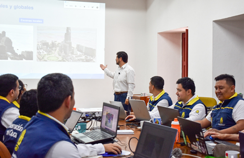 La Oficina Asesora para la Gestión del Riesgo recibió capacitación de ESRI COLOMBIA. La Oficina Asesora para la Gestión del Riesgo recibió capacitación de ESRI COLOMBIA.