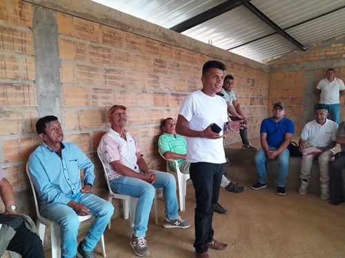 Compromisos y avances de proyectos en veredas de Popayán