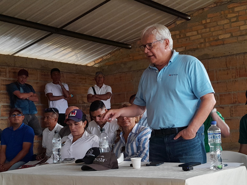Compromisos y avances de proyectos en veredas de Popayán