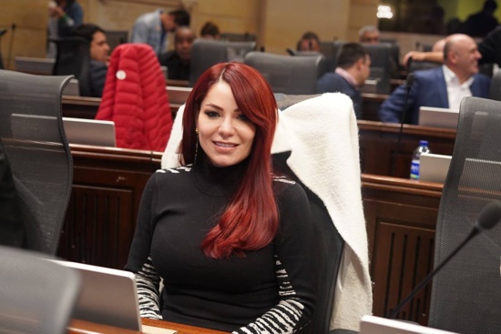 Congresista Gloria Arizabaleta realiza balance de su gestión en la Cámara de Representantes.