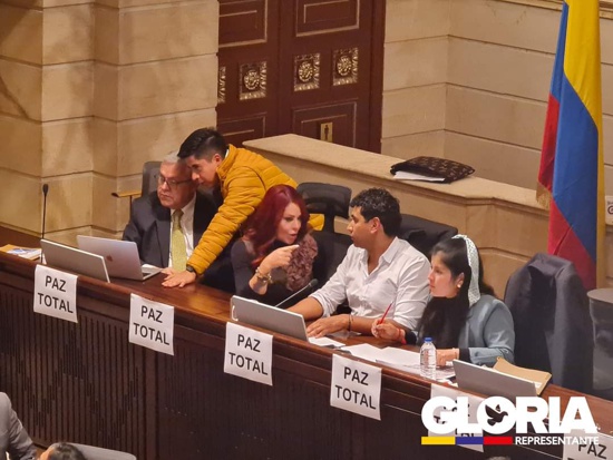 Congresista Gloria Arizabaleta realiza balance de su gestión en la Cámara de Representantes.