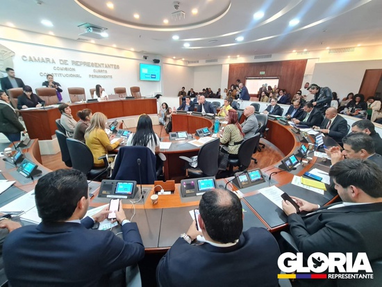 Congresista Gloria Arizabaleta realiza balance de su gestión en la Cámara de Representantes.