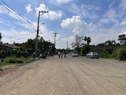Después de 40 años se pavimenta Veredas Unidas Después de 40 años se pavimenta Veredas Unidas