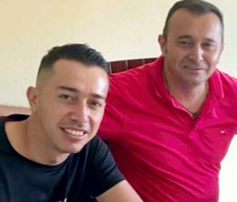 Wilmer Andrés Campo Hoyos y José Roberto Campo Osorio, alcalde del municipio de Rosas, sur del Cauca. Wilmer Andrés Campo Hoyos y José Roberto Campo Osorio, alcalde del municipio de Rosas, sur del Cauca.