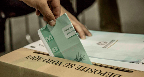 Encuestas de candidatos por grupos no autorizados Encuestas de candidatos por grupos no autorizados