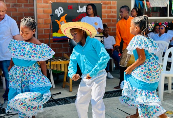 Fiesta por la educación en Puerto Tejada.