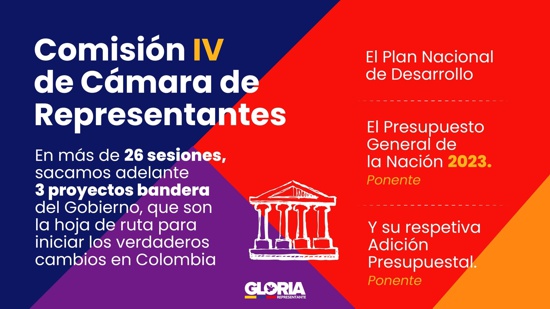 Informe de Gestión - Representante a la Cámara Gloria Arizabaleta