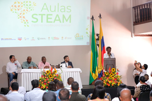 21 Aulas Steam para el Cauca.