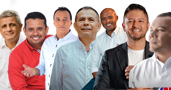 Siete candidatos y una sola misión