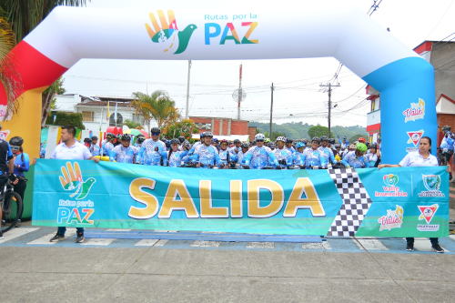 ´Rutas por la Paz´: 40 kilómetros de ciclomontañismo ´Rutas por la Paz´: 40 kilómetros de ciclomontañismo