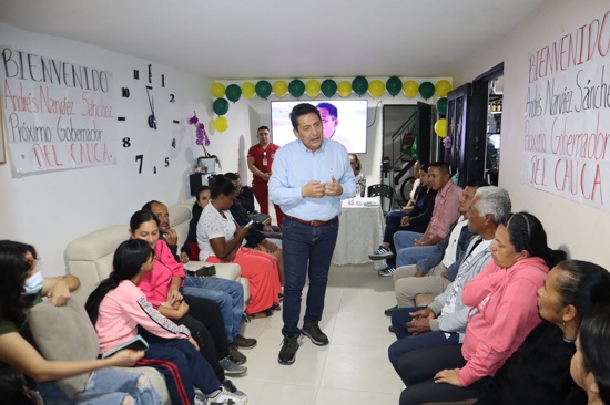 Andrés Narváez fortalece su campaña a la Gobernación del Cauca Andrés Narváez fortalece su campaña a la Gobernación del Cauca