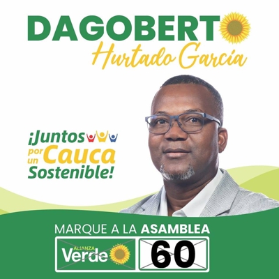 Dagoberto Hurtado García a la Asamblea del Cauca