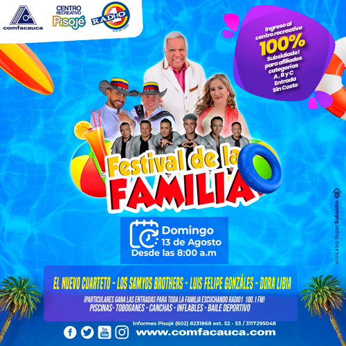 Festival de la familia unida: un espacio para la diversión Festival de la familia unida: un espacio para la diversión