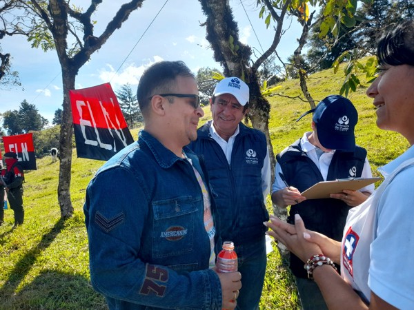 Liberado en las montañas del Cauca el intendente Luis Alberto Gómez Olivar