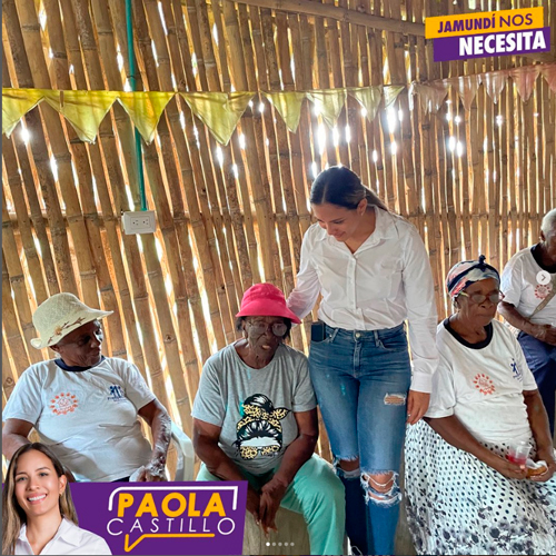 "¡Trabajaré sin descanso por Jamundí!", Paola Castillo