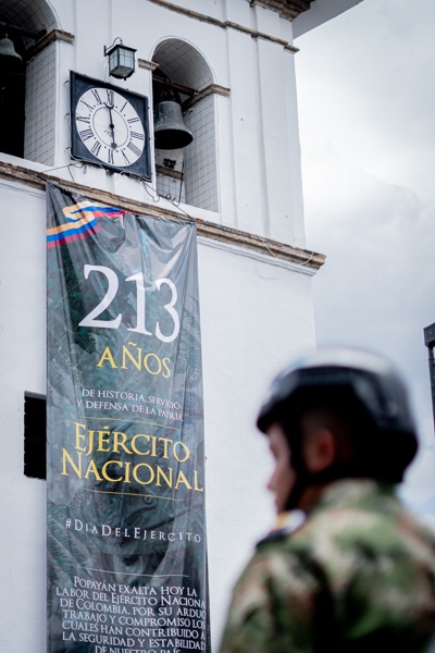 Popayán conmemoró la Batalla de Boyacá y el Día del Ejército