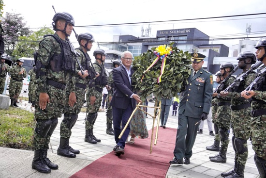 Popayán conmemoró la Batalla de Boyacá y el Día del Ejército