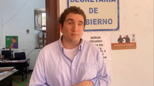 Señalización especial en Caloto para personas con discapacidad Señalización especial en Caloto para personas con discapacidad
