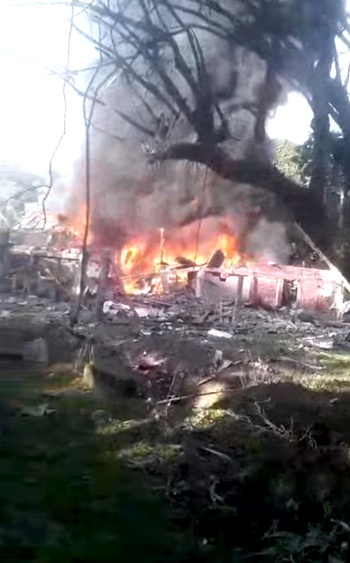 Carro bomba explotó en Timba, Cauca.