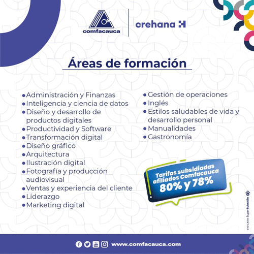 Comfacauca presenta nueva alianza de formación virtual Comfacauca presenta nueva alianza de formación virtual