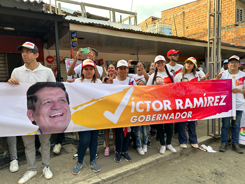 Víctor Ramírez: Compromisos con la comuidad de Puerto Tejada Víctor Ramírez: Compromisos con la comuidad de Puerto Tejada