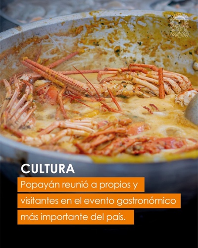Con sabor a cocinas de Quilichao cerró el Gastronómico de Popayán