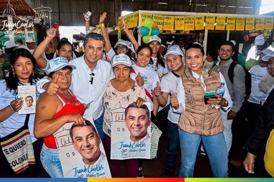 Juan Carlos Muñoz Bravo, un candidato en ascenso