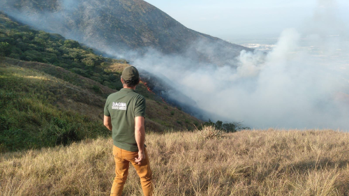 La calidad del aire tras incendios en Cali
