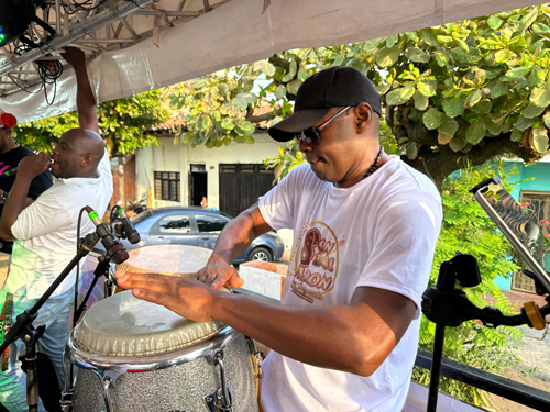 Las calles de Puerto Tejada se llenaron de música