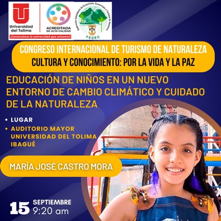Niña de Quilichao participa en Congreso Internacional de Turismo en Tolima Niña de Quilichao participa en Congreso Internacional de Turismo en Tolima